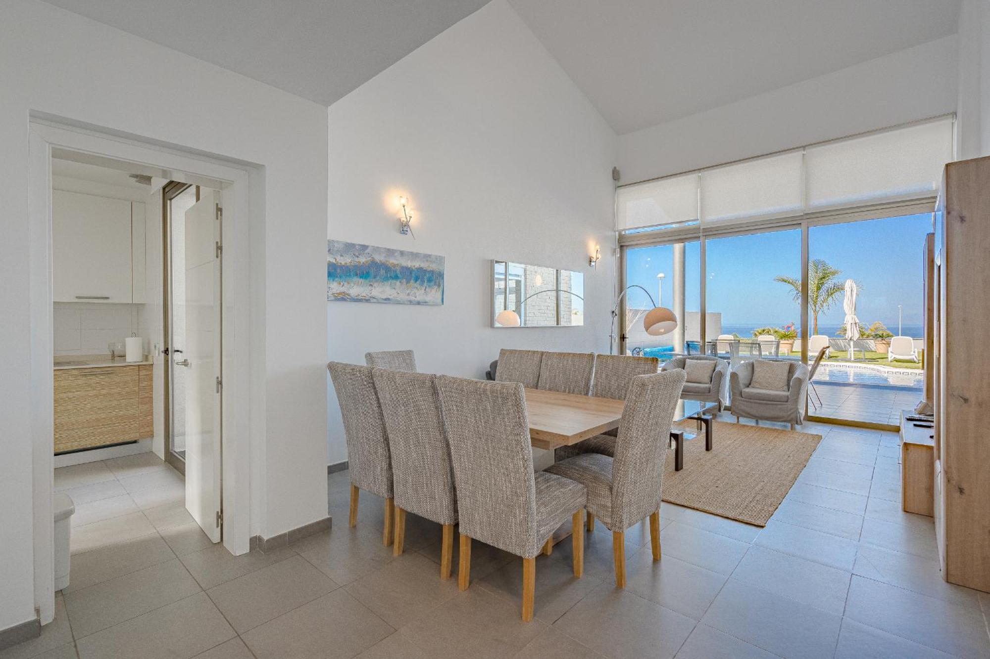 Villa Elisabetta, Luxury Villa With Heated Pool Ocean View In Adeje, Tenerife Costa Adeje  Ngoại thất bức ảnh