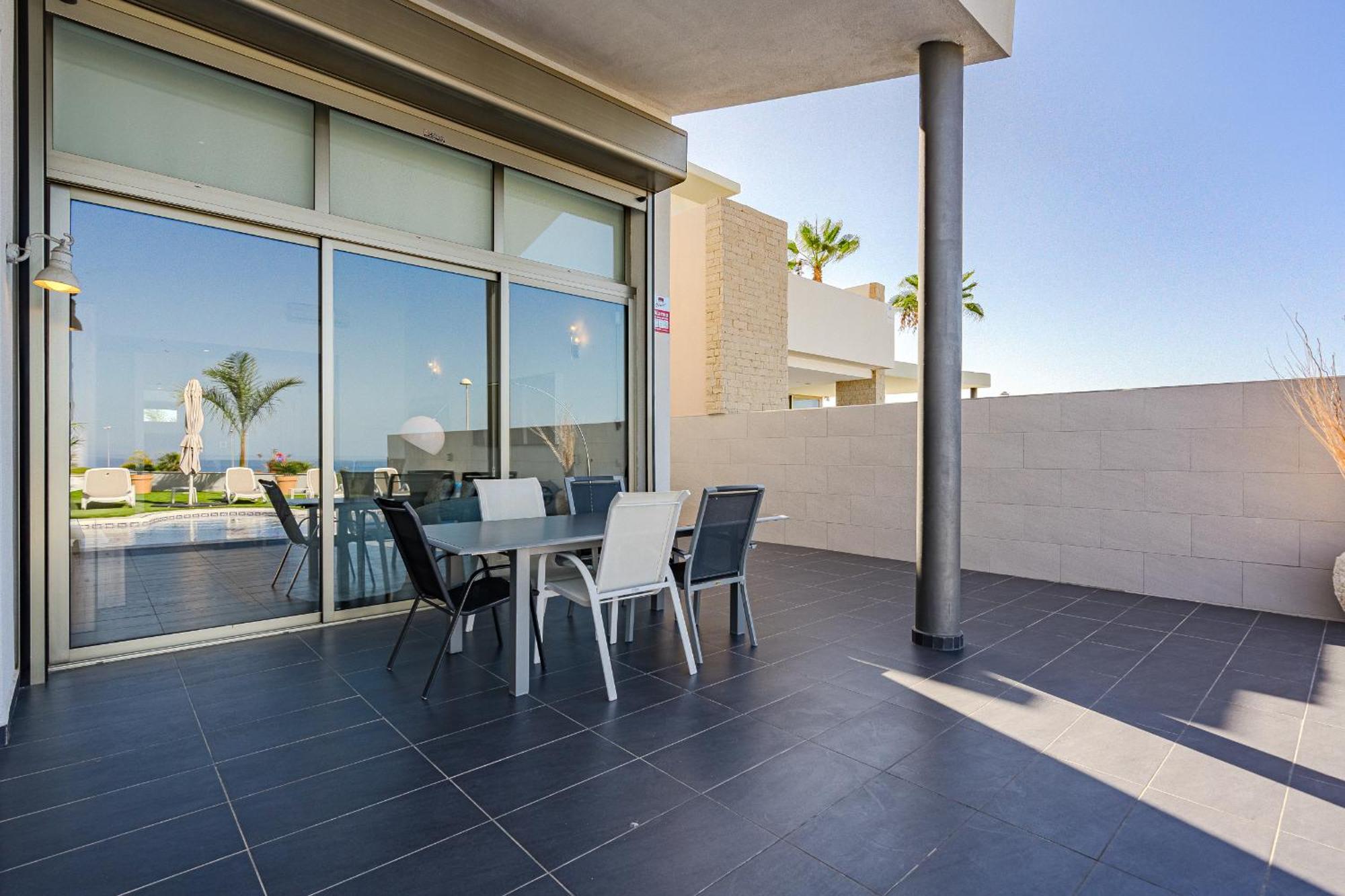 Villa Elisabetta, Luxury Villa With Heated Pool Ocean View In Adeje, Tenerife Costa Adeje  Ngoại thất bức ảnh